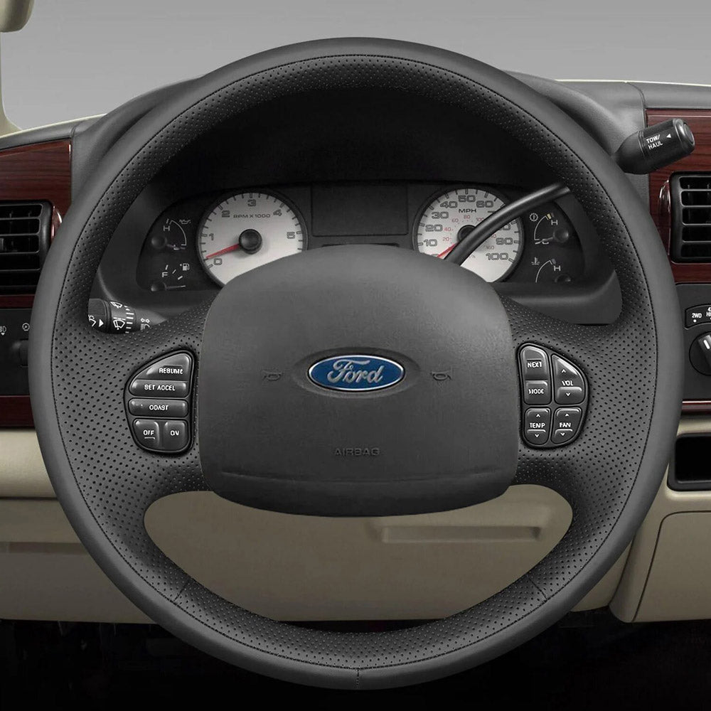 Steering Wheel Cover for Ford F-250 F-350 F-450 F-550 Excursion 1998-2007