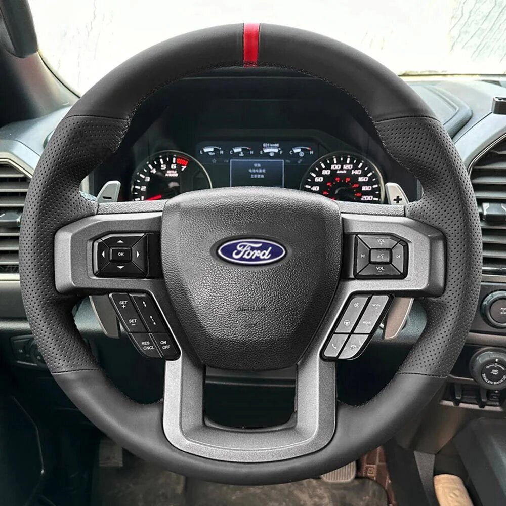 Steering Wheel Cover for Ford F-150 F150 Raptor 2015-2021