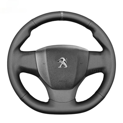 Steering Wheel Cover for Peugeot Expert Traveller 408 / Citroen Jumpy Spacetourer C3 C4 / Fiat Scudo 2014-2022