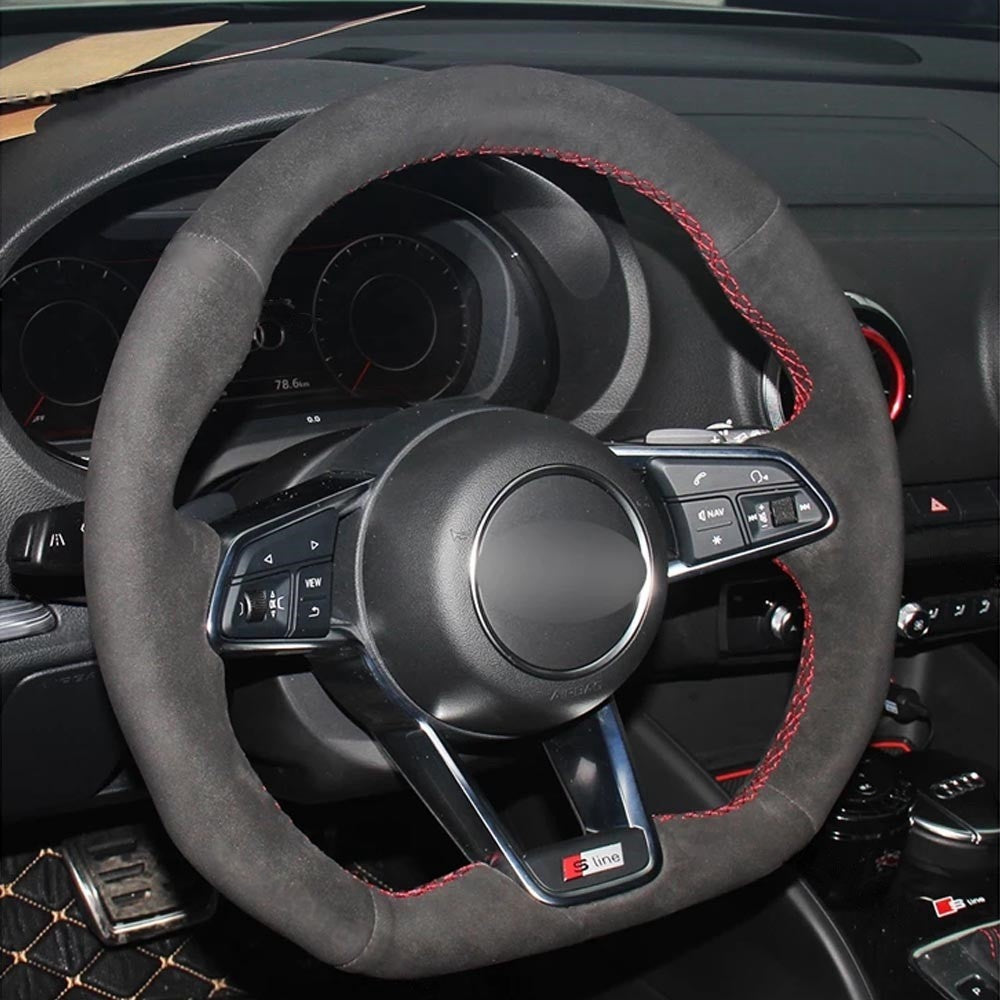 Steering Wheel Cover for Audi R8 TT TTS TT RS 2014-2022