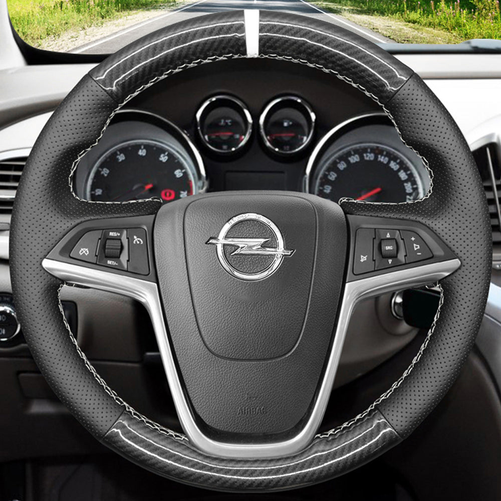Steering Wheel Cover for Opel Astra Mokka X Zafira Insignia CT Ampera Cascada Meriva 2008-2019