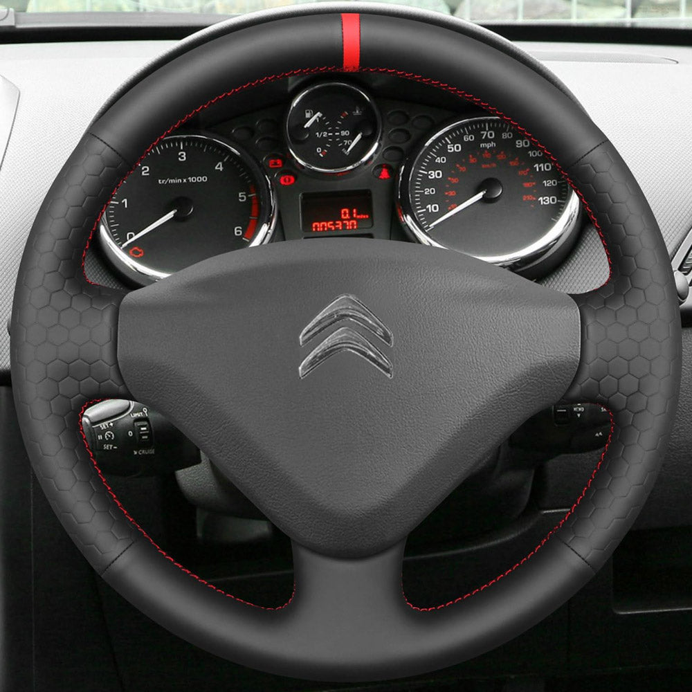 Steering Wheel Cover for Citroen Berlingo Jumpy Dispatch 2008-2018