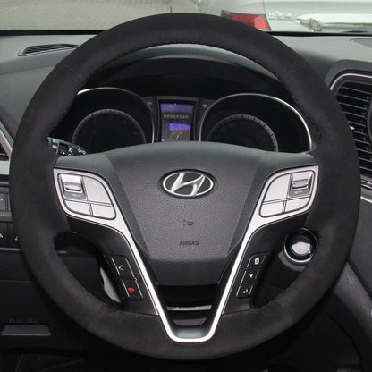 Steering Wheel Cover for Hyundai Santa Fe H350 2012-2019