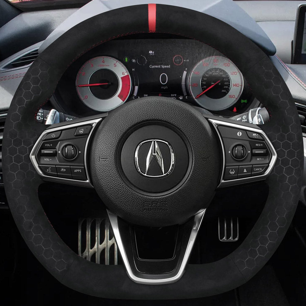 Steering Wheel Cover for Acura TLX MDX A-Spec Type-S 2021-2025