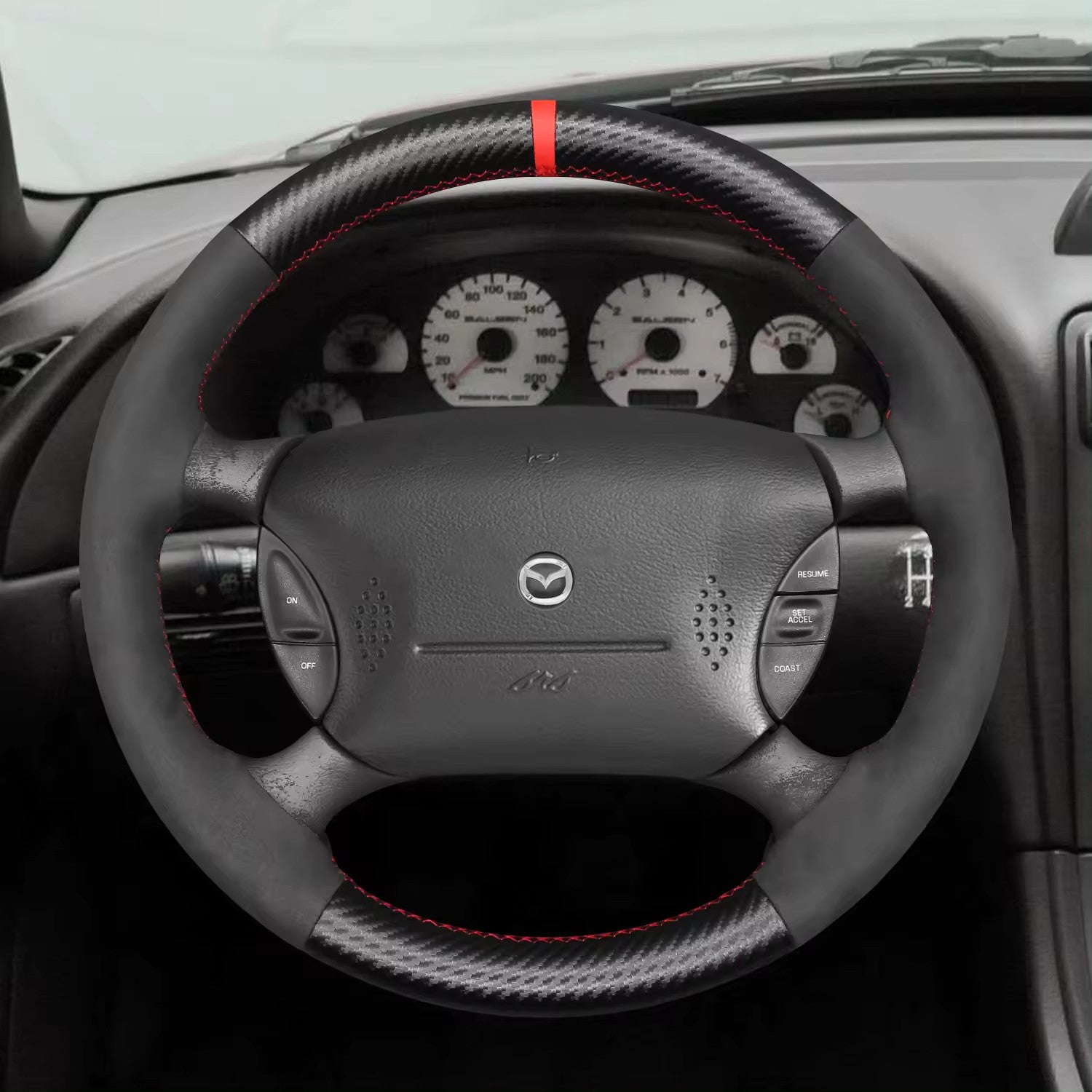 Steering Wheel Cover for Mazda B2300 B2500 B3000 B4000 1996-2002