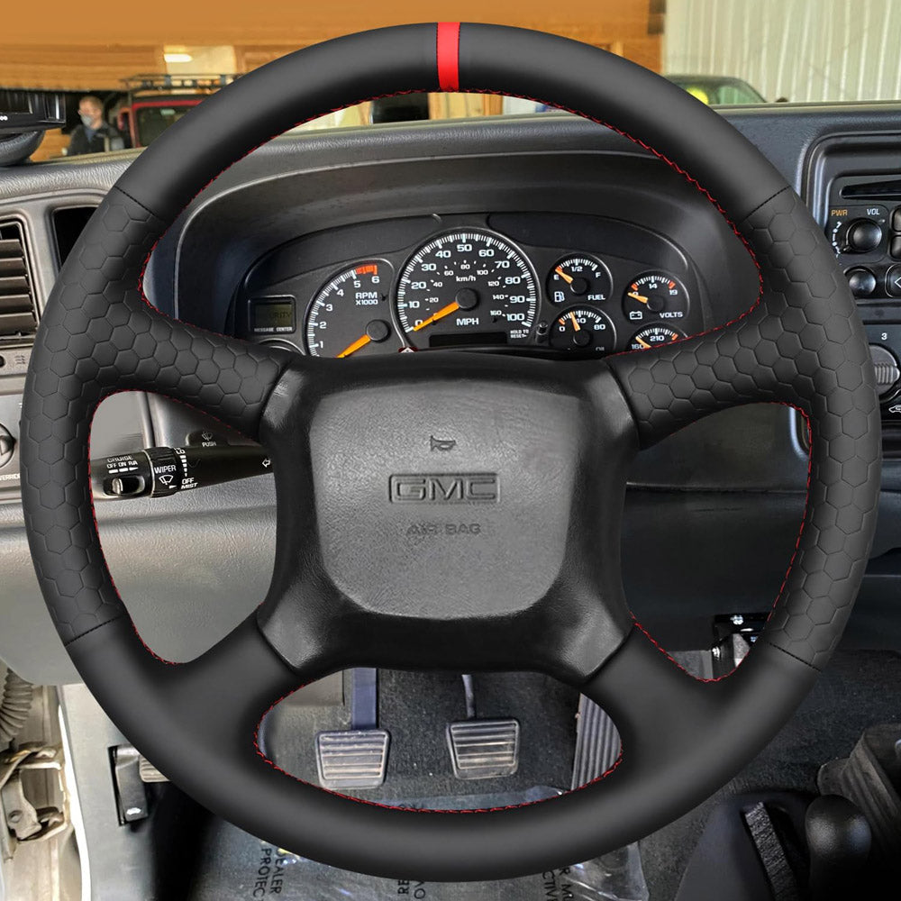 Steering Wheel Cover for GMC Sierra 1500 2500 3500 C3 Jimmy Safari Savana Sonoma Suburban TopKick C5500 C6500 C7500 Yukon