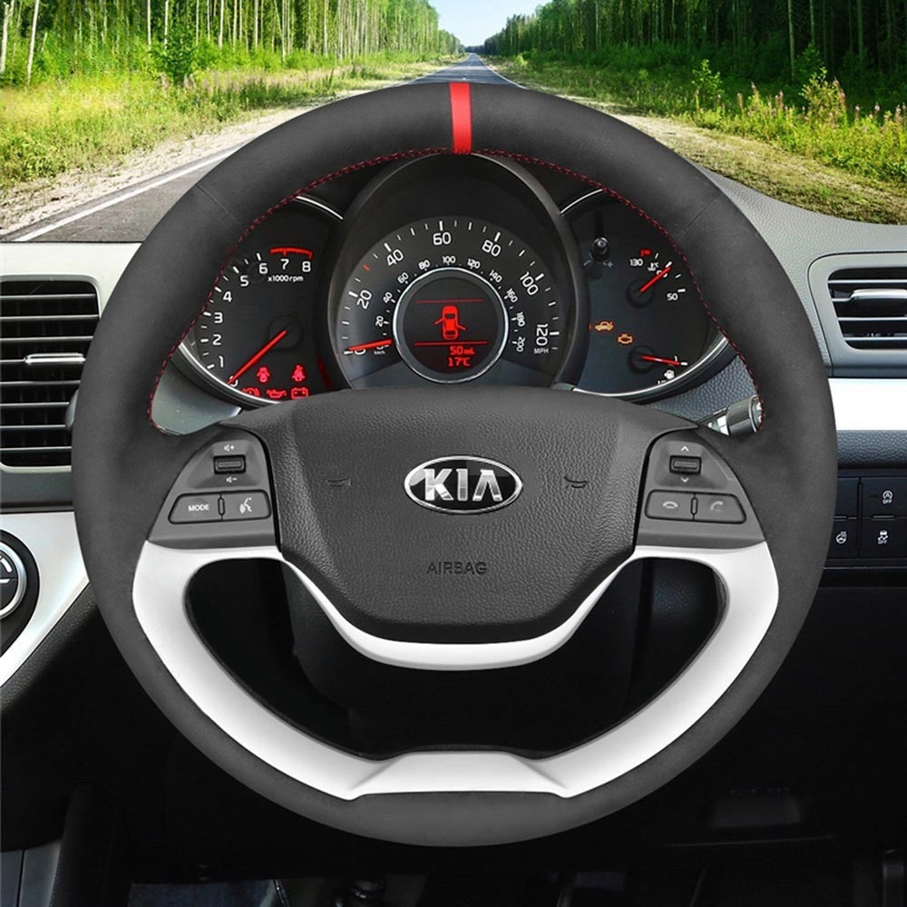 Steering Wheel Cover for Kia Picanto 2 2011-2017