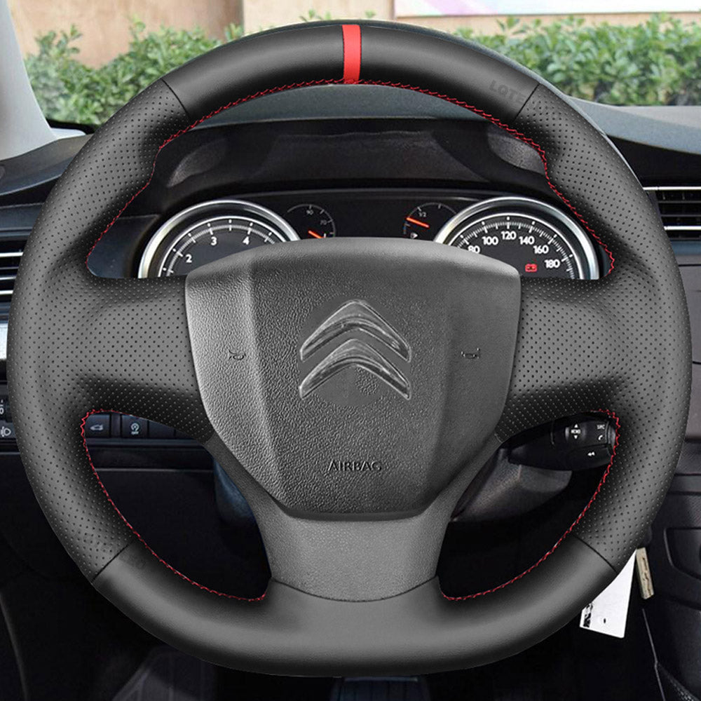 Steering Wheel Cover for Citroen Jumpy Spacetourer Dispatch C3 C3-XR C4 2015-2022