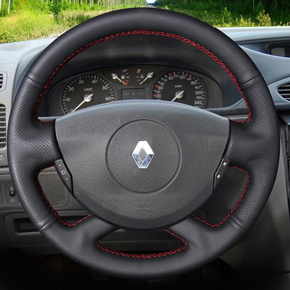 Steering Wheel Cover for Renault Laguna Trafic 2 Grand Espace Vel Satis / Nissan Primastar / Opel Vivaro / Vauxhall Vivaro