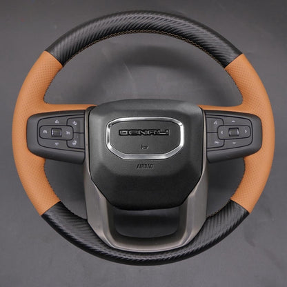 Steering Wheel Cover for GMC Sierra 1500 Limited 2500 3500 Yukon XL 2019-2024