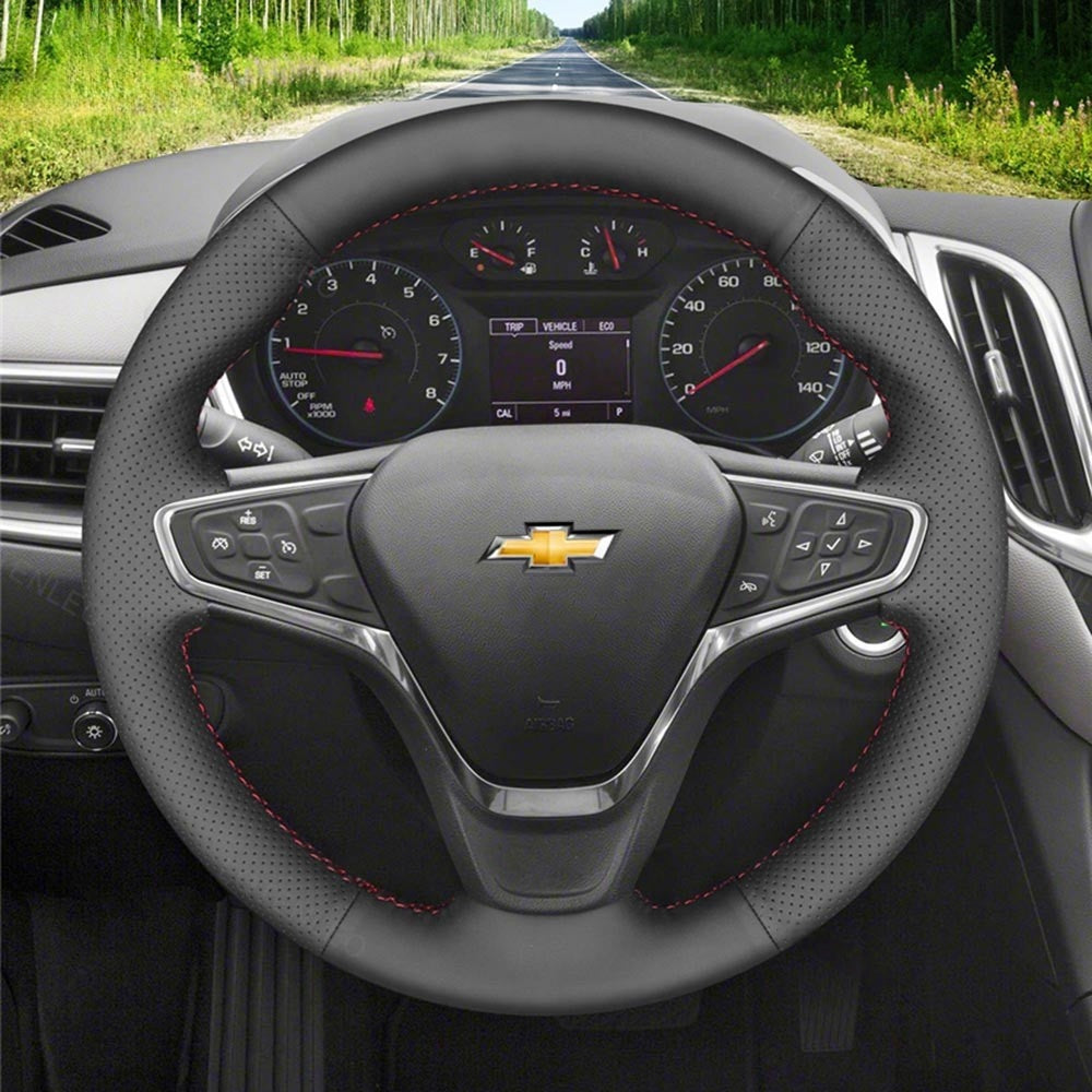 stitch steering wheel cover
