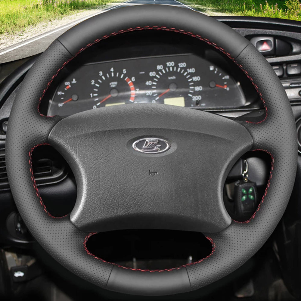 Steering Wheel Cover for Lada Kalina 1 2110 2111 2112 2006-2014