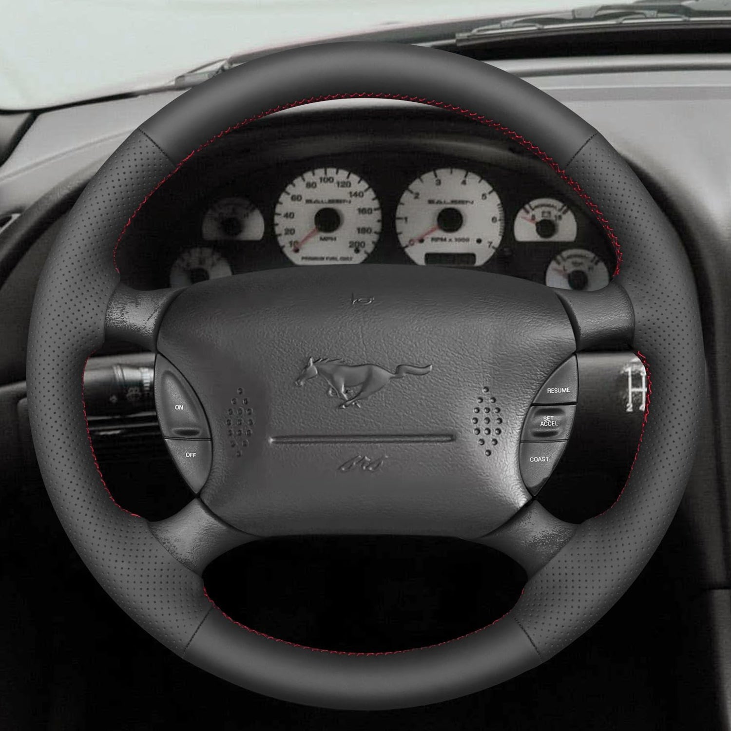 Lenkradbezug für Ford Mustang F-150 Lightning 1994-2004