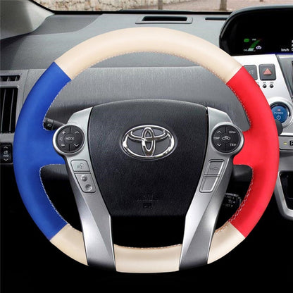 Steering Wheel Cover for Toyota Prius 30 XW30 Prius+ Prius C Prius V Aqua 2009-2020