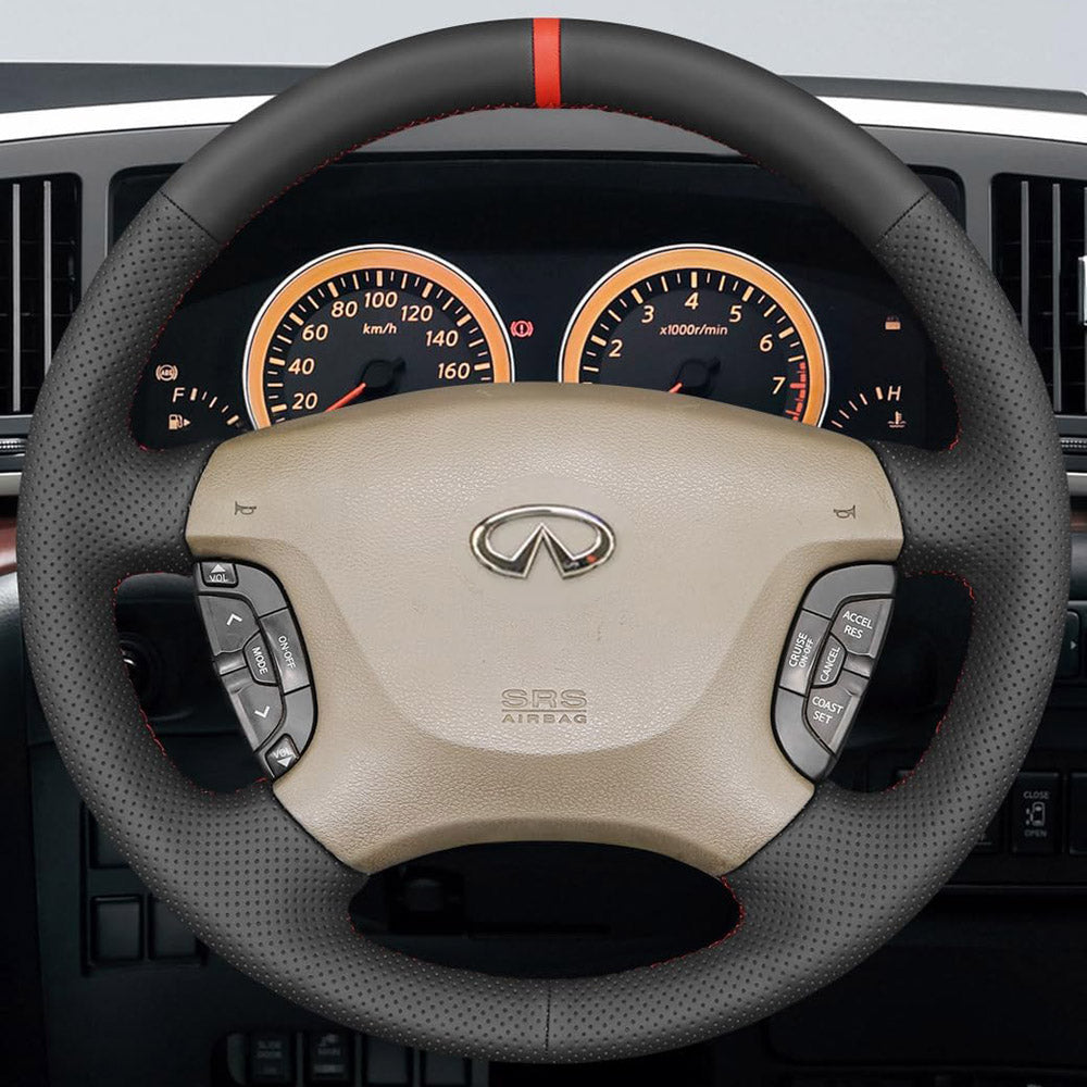 Steering Wheel Cover for Infiniti Q45 QX4 Terrano Regulus 1996-2006
