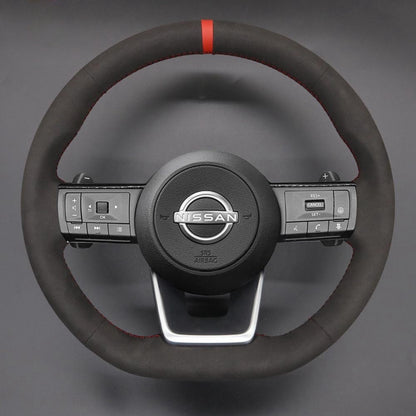 Steering Wheel Cover for Nissan Rogue Pathfinder Qashqai X-Trail 2021-2024