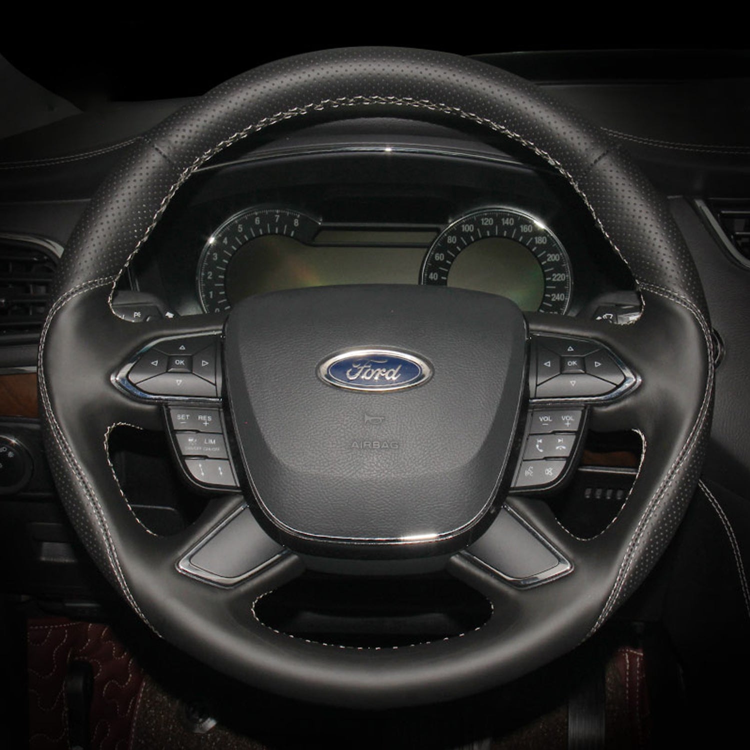 Steering Wheel Cover for Ford Taurus 2015-2019