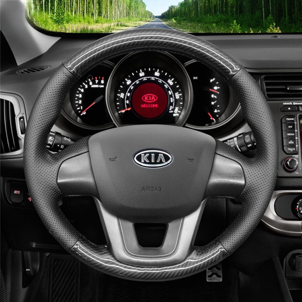 Steering Wheel Cover for Kia K2 Rio 3 Rio5 2011-2017
