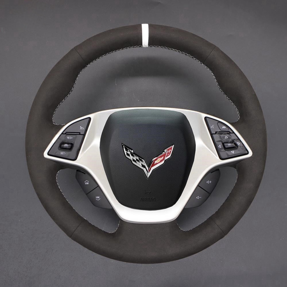 Steering Wheel Cover for Chevrolet Corvette C7 2014-2015