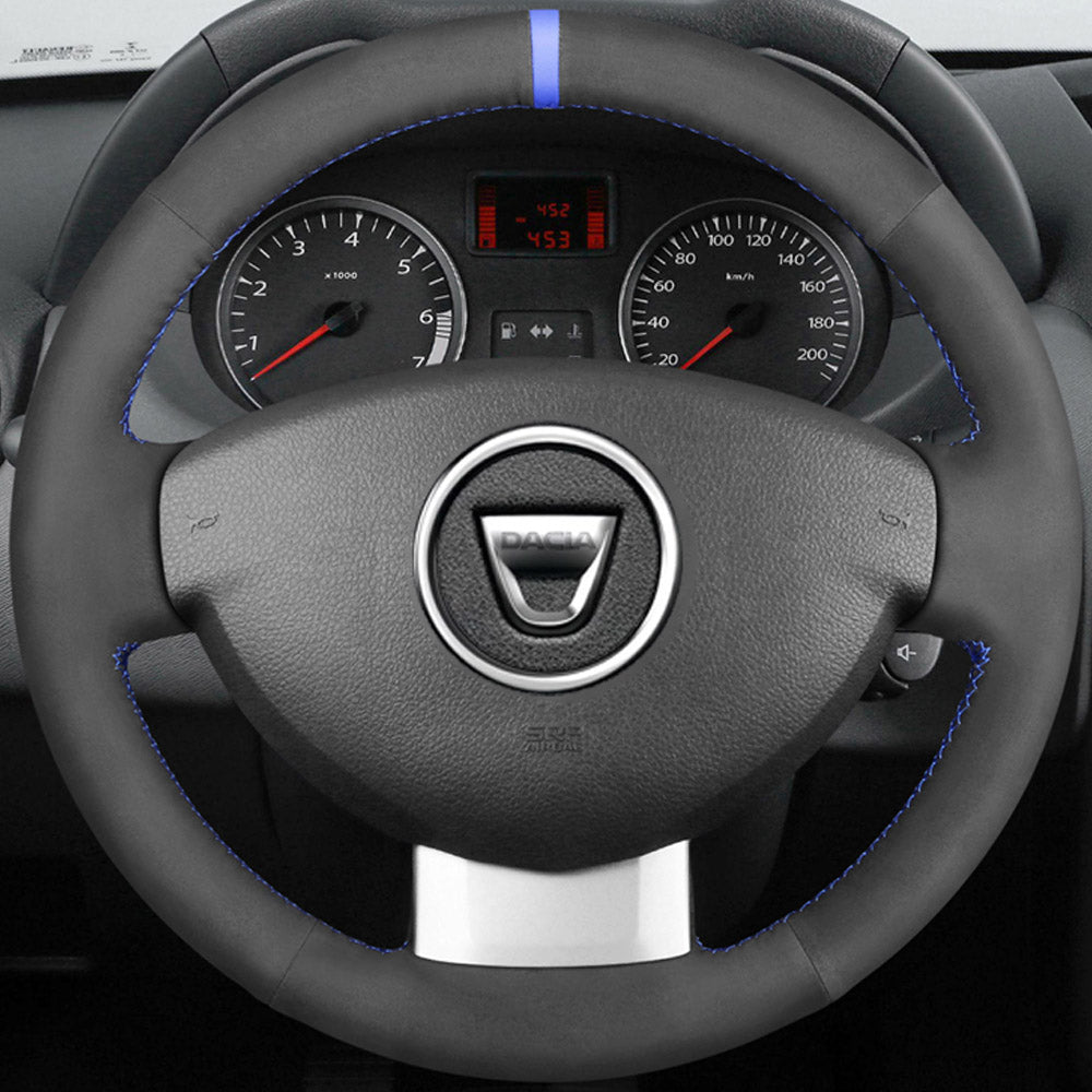 Steering Wheel Cover for Dacia Duster Dokker Lodgy Logan Sandero 2010-2017