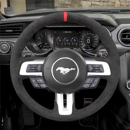 Steering Wheel Cover for Ford Mustang 2015-2024