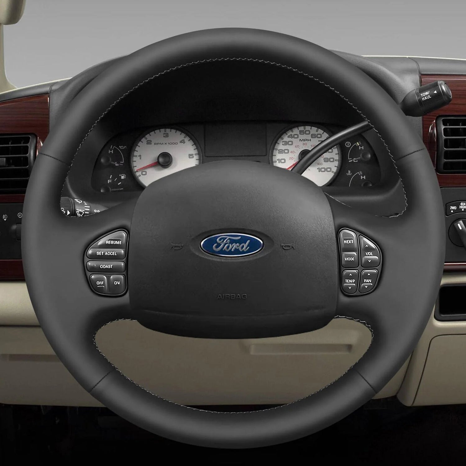 Lenkradbezug für Ford F-250 F-350 F-450 F-550 Excursion 1998-2007