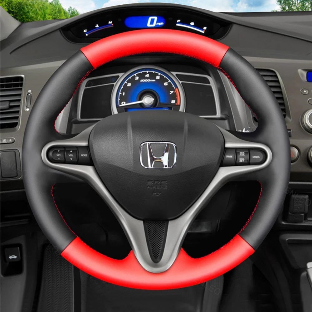 Steering Wheel Cover for Honda Civic 8 Type R 2006-2011 / Acura CSX 2006-2011