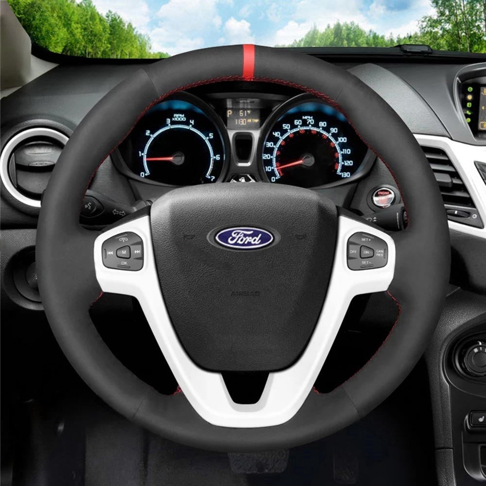 Steering Wheel Cover for Ford Fiesta 2011-2019