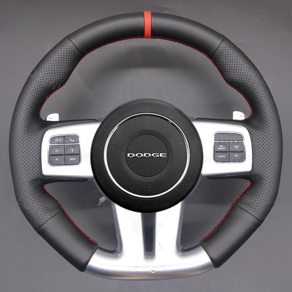 Steering Wheel Cover for Dodge Challenger Charger SRT / Jeep Grand Cherokee SRT 2011-2015