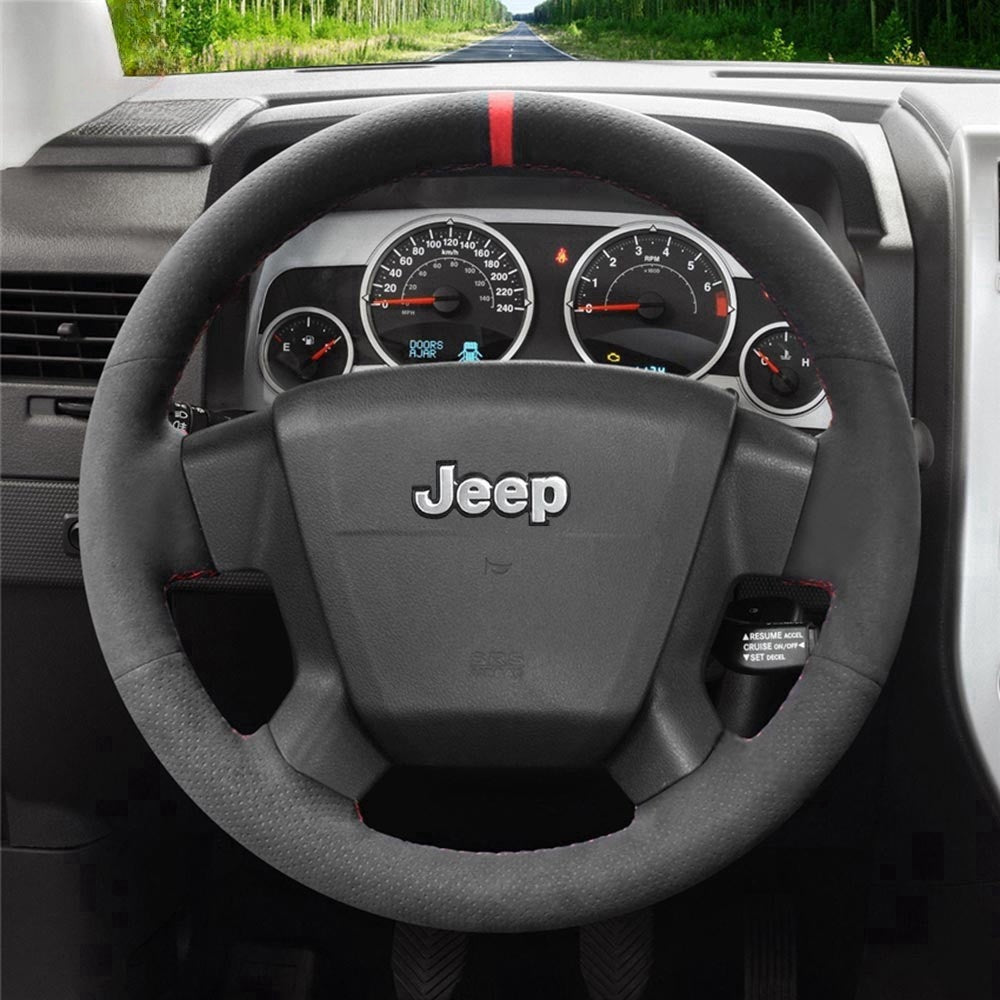 Steering Wheel Cover for Jeep Compass I MK49 Patriot 2007-2011