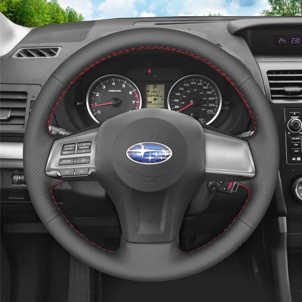Steering Wheel Cover for Subaru Forester Legacy Outback XV Impreza 2012-2016