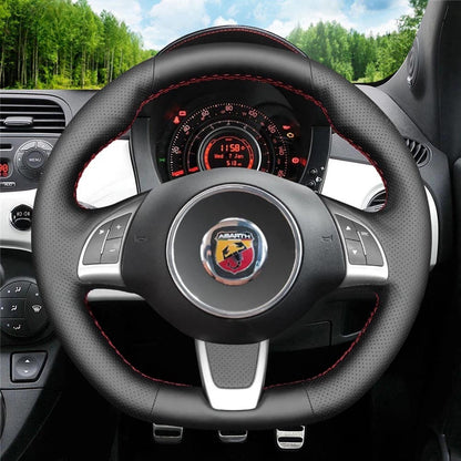 Steering Wheel Cover for Fiat Abarth 500 500C 595 595C 2009-2017