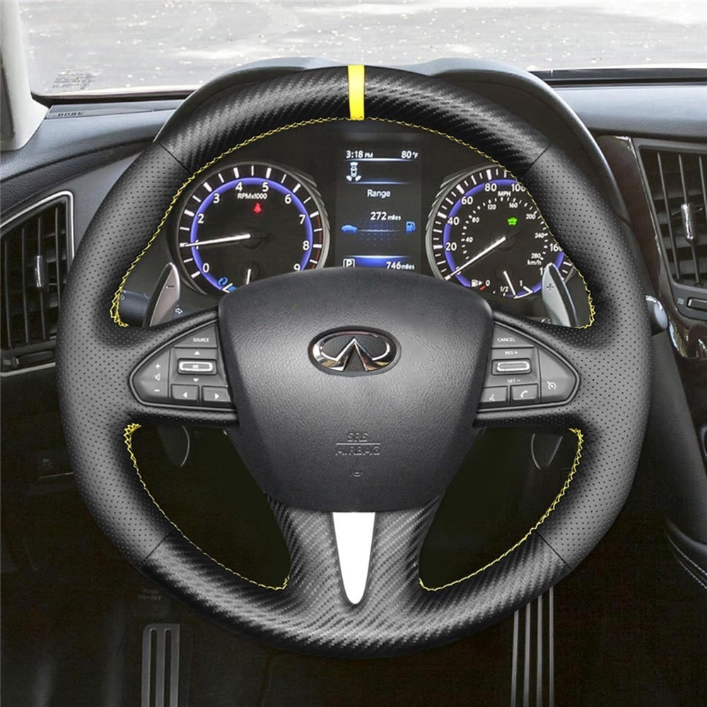 Steering Wheel Cover for Infiniti Q50 QX50 2014-2018