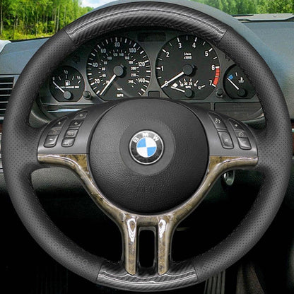 Steering Wheel Cover for BMW E46 318i 325i 330ci E39 X5 E53 Z3 E36/7 E36/8