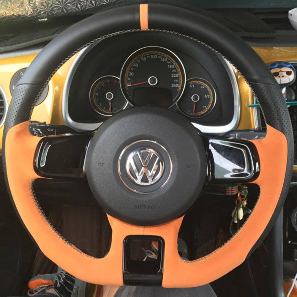 Steering Wheel Cover for Volkswagen VW Beetle Up! 2011-2019