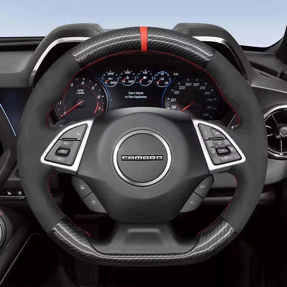 Steering Wheel Cover for Chevrolet Camaro 2016-2024