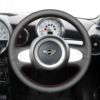 Steering Wheel Cover for Mini R56 R57 Coupe Cooper Clubman Clubvan Convertible Countryman Paceman Roadster Hardtop 2006-2017