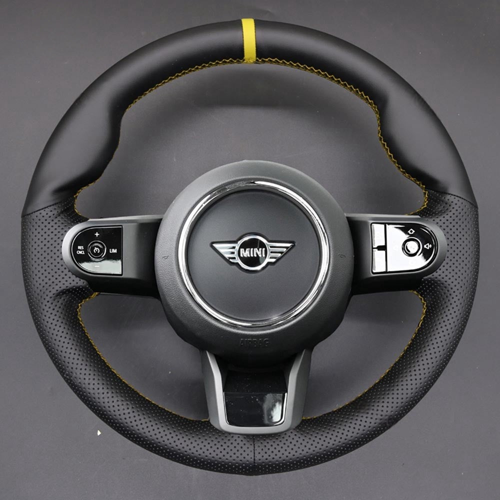 Steering Wheel Cover for Mini Clubman Convertible Countryman Hardtop F54 F55 F56 F57 F60 2021-2024