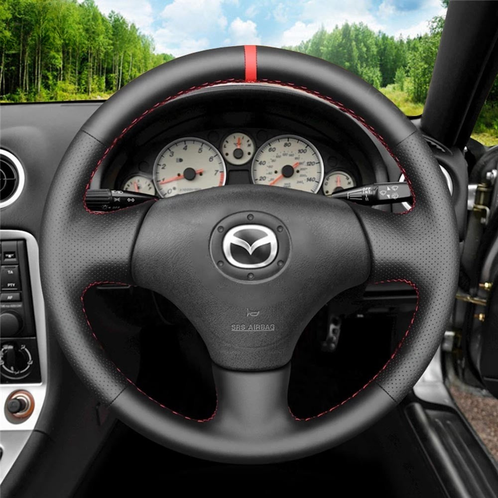 Steering Wheel Cover for Mazda MX-5 Miata NB RX-7 Protege5 1998-2005