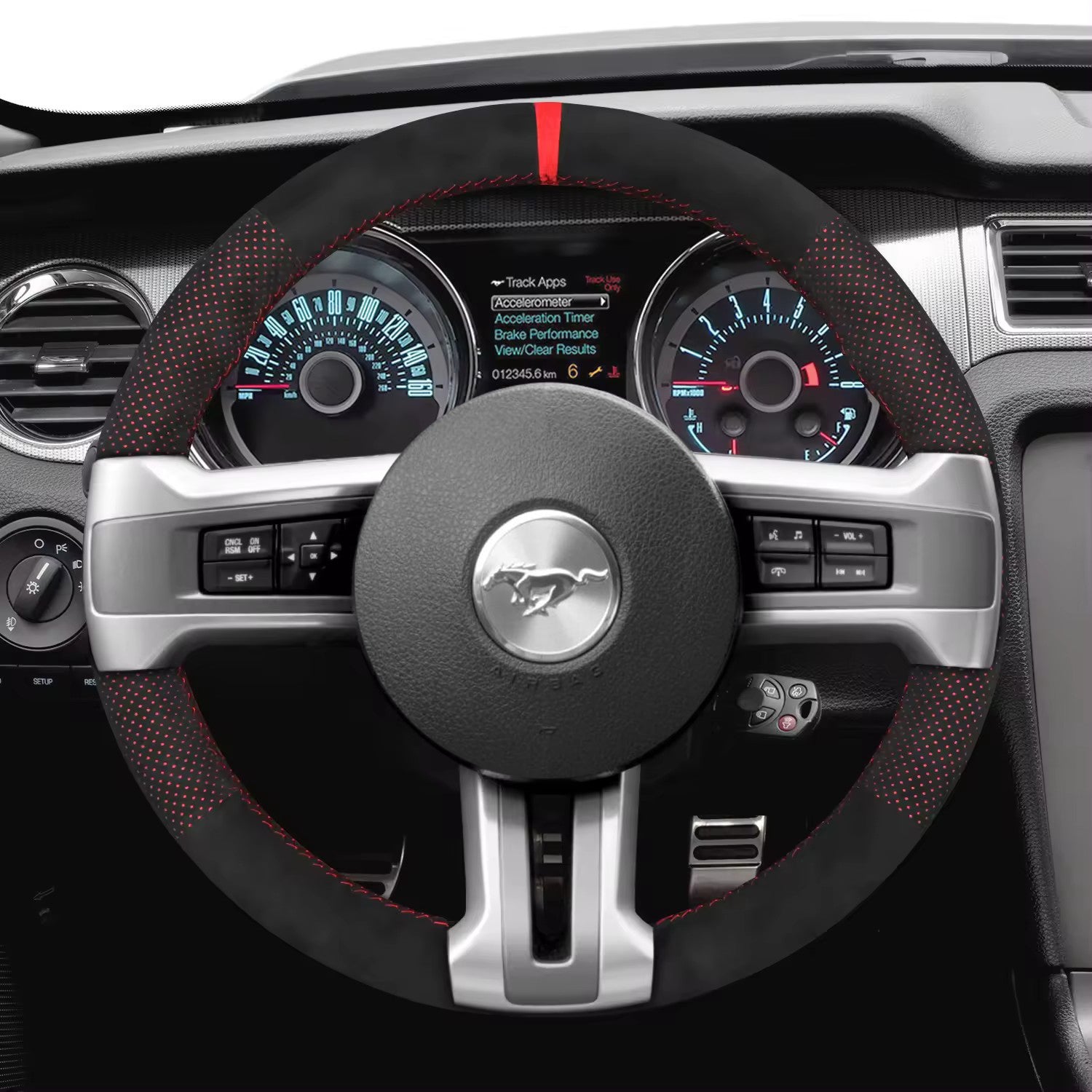 Steering Wheel Cover for Ford Mustang 2009-2014