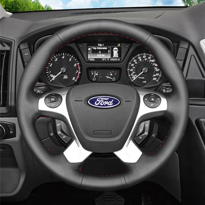 Steering Wheel Cover for Ford Transit Cargo Chassis Cab Connect Cutaway Passenger Wagon Grand Tourneo Connect Tourneo Custom