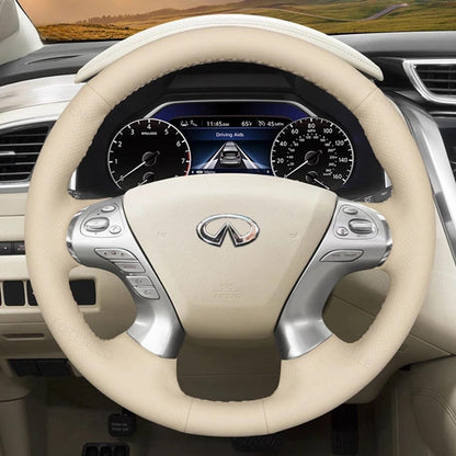 Steering Wheel Cover for Infiniti JX35 M25 M35 M37 M56 Q70 QX60 / Nissan Murano Pathfinder