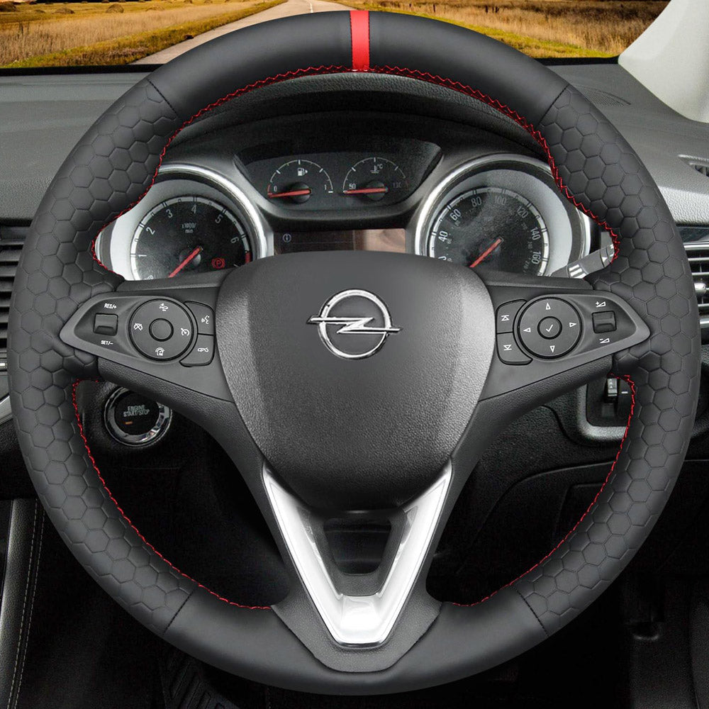 Steering Wheel Cover for Opel Astra K Corsa E Crossland X Insignia CT Karl Zafira 2014-2021
