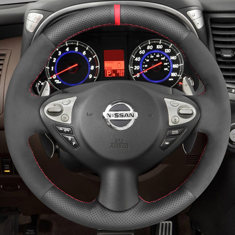 Steering Wheel Cover for Nissan Juke Note Maxima 370Z Sentra 2009-2020