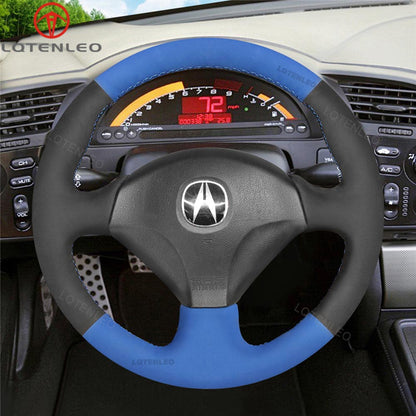 LQTENLEO Hand-stitched Car Steering Wheel Cover for Honda S2000 2000-2009 / Civic (SI) 2002-2005 / Insight 2000-2006 / for Acura RSX 2002-2006 - LQTENLEO Official Store