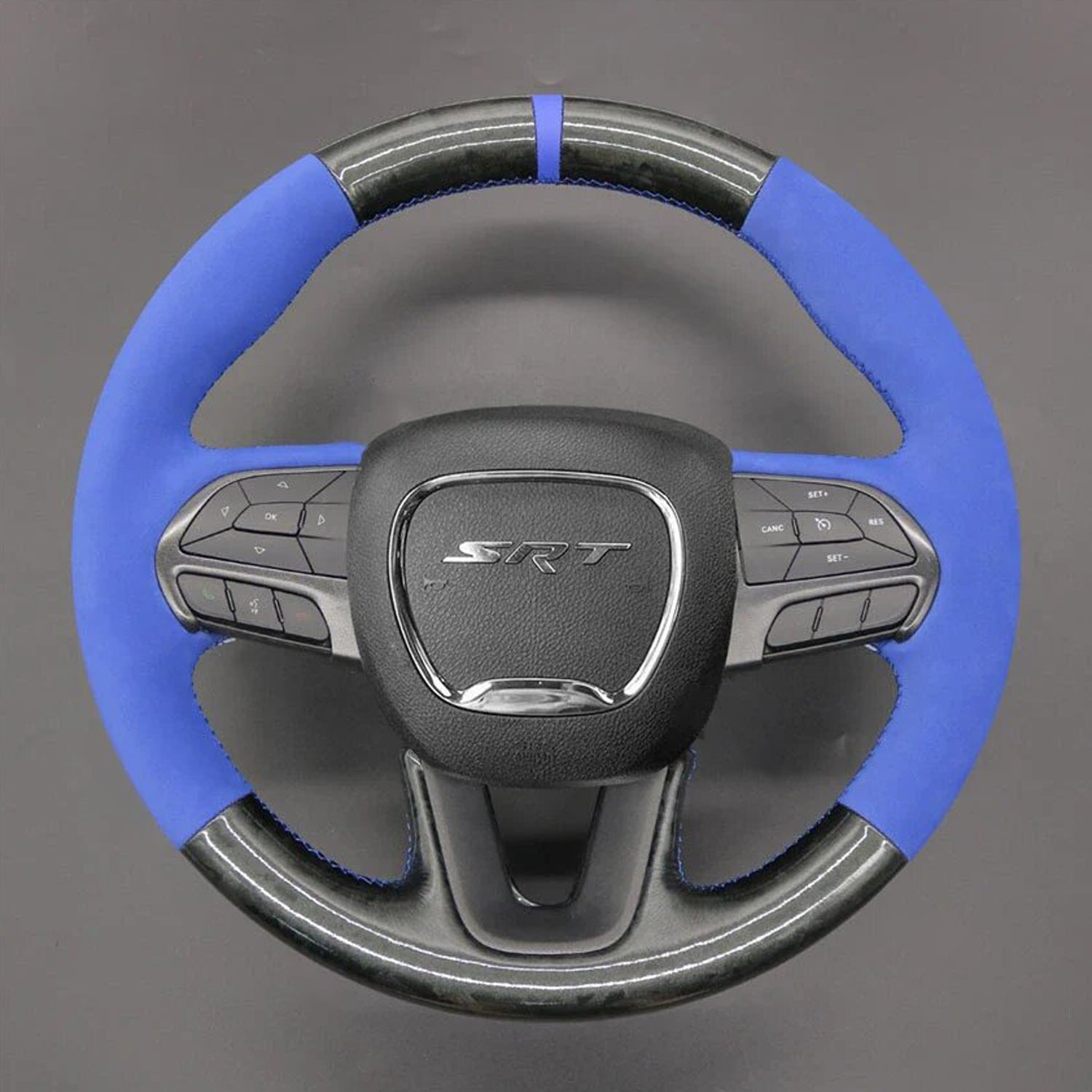 Steering Wheel Cover for Dodge Challenger Charger Durango 2015-2025