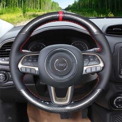 Steering Wheel Cover for Jeep Compass II Renegade 2014-2023