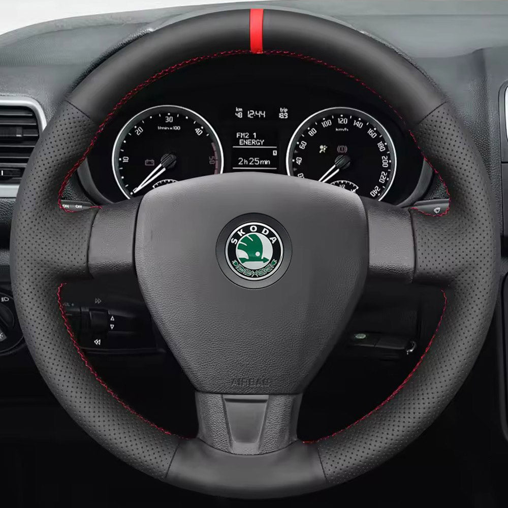 Steering Wheel Cover for Skoda Octavia Fabia II 2004-2008
