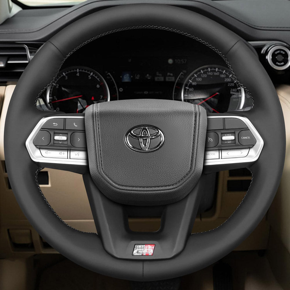 Steering Wheel Cover for Toyota Land Cruiser 300 J300 LC300 2021-2024
