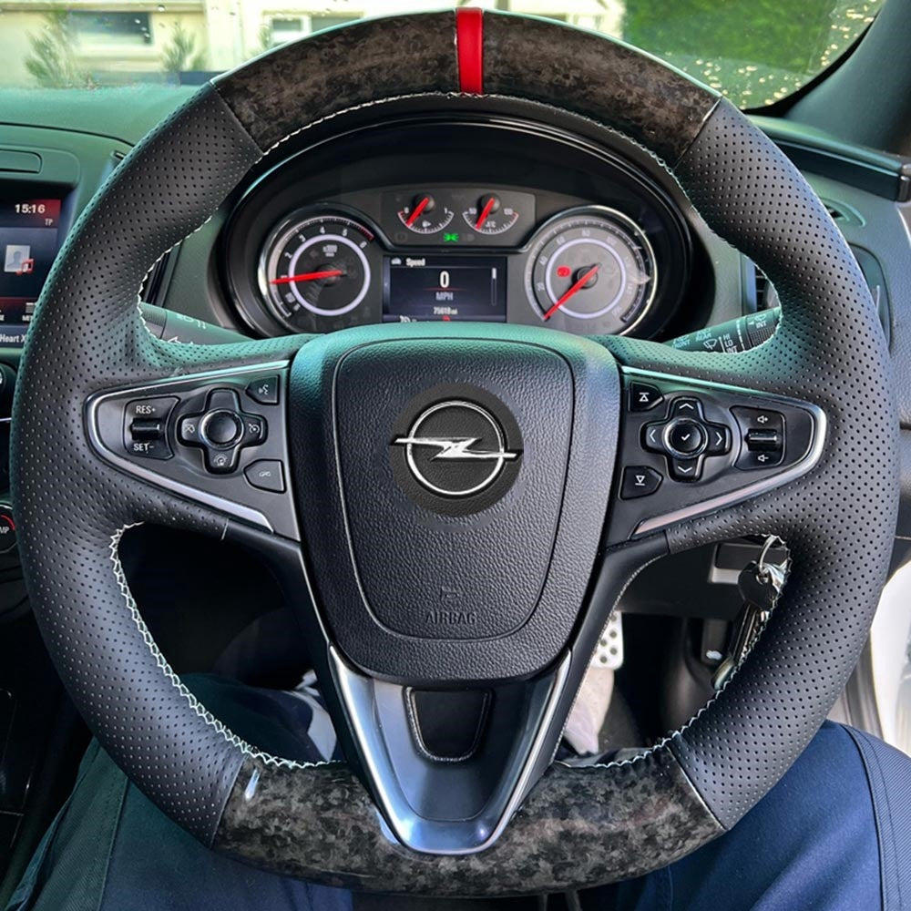 Steering Wheel Cover for Opel Insignia OPC / Vauxhall Insignia VX line / Buick Regal GS 2013-2017